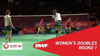 【Video】Misaki MATSUTOMO・Ayaka TAKAHASHI VS Ashwini PONNAPPA・REDDY N. Sikki, YONEX All England Open 2018 best 32