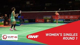 【Video】Ratchanok INTANON VS Michelle LI, YONEX All England Open 2018 best 32