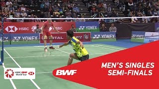 【Video】SHI Yuqi VS Iskandar ZULKARNAIN, YONEX-SUNRISE DR. AKHILESH DAS GUPTA India Open 2018 semifinal
