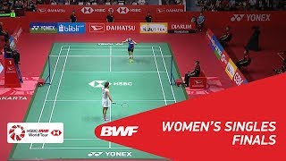 【Video】TAI Tzu Ying VS Saina NEHWAL, DAIHATSU Indonesia Masters 2018 finals