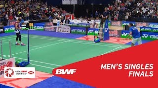 【Video】LEE Dong Keun VS Mark CALJOUW, 2018 YONEX US Open finals