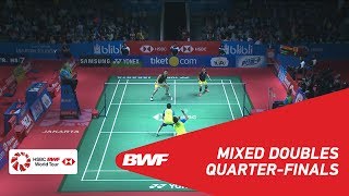 【Video】Tontowi AHMAD・Liliyana NATSIR VS ZHANG Nan・LI Yinhui, BLIBLI Indonesia Open 2018 quarter finals