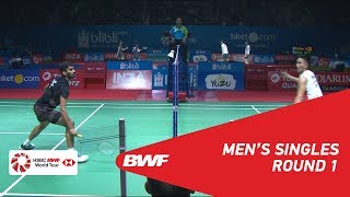 【Video】Kento MOMOTA VS KIDAMBI Srikanth, BLIBLI Indonesia Open 2018 best 32