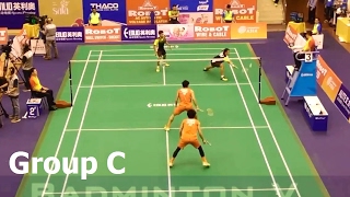 【Video】Takeshi KAMURA・Keigo SONODA VS Carlos Antonie CAYANAN・Philip Joper ESCUETA, ROBOT Badminton Asia Mixed Team Championships