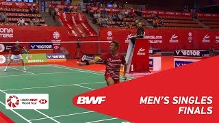 【Video】Suppanyu AVIHINGSANON VS Rasmus GEMKE, Spanish Open 2018 finals
