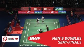 【Video】Marcus Fernaldi GIDEON・Kevin Sanjaya SUKAMULJO VS HE Jiting・TAN Qiang, DAIHATSU YONEX Japan Open 2018 semifinal