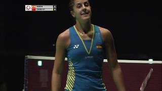 【Video】Carolina MARIN VS CHEN Yufei, DAIHATSU YONEX Japan Open 2018 semifinal