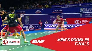 【Video】Kim ASTRUP・Anders Skaarup RASMUSSEN VS HAN Chengkai・ZHOU Haodong, VICTOR China Open 2018 finals