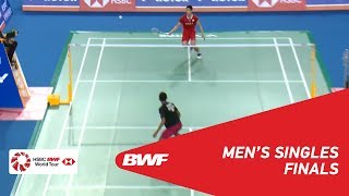 【Video】Tommy SUGIARTO VS CHOU Tien Chen, VICTOR Korea Open 2018 finals