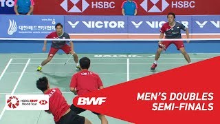 【Video】Hiroyuki ENDO・Yuta WATANABE VS CHOOI Kah Ming・LOW Juan Shen, VICTOR Korea Open 2018 semifinal