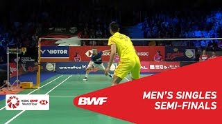 【Video】Anders ANTONSEN VS CHOU Tien Chen, DANISA Denmark Open 2018 semifinal