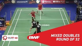【Video】ZHENG Siwei・HUANG Yaqiong VS Praveen JORDAN・Melati Daeva OKTAVIANTI, DANISA Denmark Open 2018 best 32