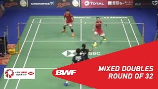 【Video】Ricky KARANDASUWARDI・Debby SUSANTO VS ZHANG Nan・LI Yinhui, DANISA Denmark Open 2018 best 32