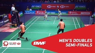 【Video】Marcus Fernaldi GIDEON・Kevin Sanjaya SUKAMULJO VS Satwiksairaj RANKIREDDY・Chirag SHETTY, YONEX French Open 2018 semifinal
