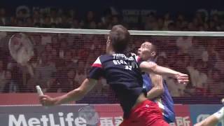 【Video】LEE Chong Wei VS Marc ZWIEBLER, YONEX Open Japan semifinal