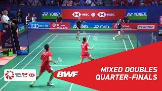 【Video】ZHENG Siwei・HUANG Yaqiong VS Marcus ELLIS・Lauren SMITH, YONEX French Open 2018 quarter finals