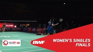 【Video】Nozomi OKUHARA VS CHEN Yufei, Fuzhou China Open 2018 finals