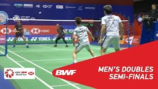 【Video】Marcus Fernaldi GIDEON・Kevin Sanjaya SUKAMULJO VS Mohammad AHSAN・Hendra SETIAWAN, YONEX-SUNRISE Hong Kong Open 2018 semif