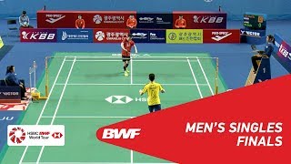 【Video】SON Wan Ho VS LEE Zii Jia, Korea Masters 2018 finals
