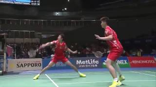 【Video】LI Junhui・LIU Yuchen VS Mathias BOE・Carsten MOGENSEN, YONEX Open Japan quarter finals