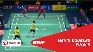 【Video】GOH V Shem・TAN Wee Kiong VS LU Ching Yao・YANG Po Han, PRINCESS SIRIVANNAVARI Thailand Masters 2019 finals