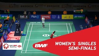 【Video】Busanan ONGBAMRUNGPHAN VS Pornpawee CHOCHUWONG, PRINCESS SIRIVANNAVARI Thailand Masters 2019 semifinal