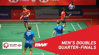 【Video】Aaron CHIA・Wooi Yik SOH VS Kim ASTRUP・Anders Skaarup RASMUSSEN, PERODUA Malaysia Masters 2019 quarter finals