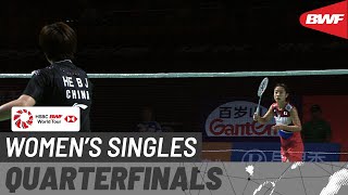 【Video】Nozomi OKUHARA VS HE Bingjiao, Fuzhou China Open 2019 quarter finals