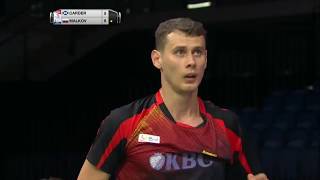 【Video】Matthew CARDER VS Vladimir MALKOV, TOTAL BWF World Championships 2017 best 64