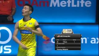 【Video】LEE Chong Wei VS WONG Wing Ki Vincent, CELCOM AXIATA Malaysia Open semifinal