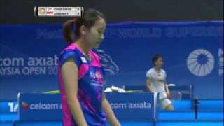 【Video】Tontowi AHMAD／Liliyana NATSIR VS CHOI SolGyu／CHAE YuJung, CELCOM AXIATA Malaysia Open quarter finals