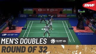【Video】Mohammad AHSAN／Hendra SETIAWAN VS Ben LANE／Sean VENDY, YONEX All England Open Badminton Championships 2021 best 32