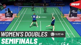 【Video】Amalie MAGELUND／Freja RAVN VS Alyssa TIRTOSENTONO／Imke VAN DER AAR, Spain Masters 2021  semifinal