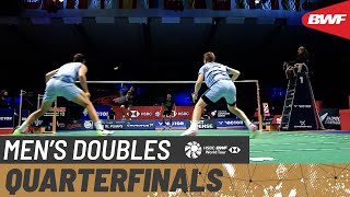 【Video】Kim ASTRUP／Anders Skaarup RASMUSSEN VS Muhammad Shohibul FIKRI／Bagas MAULANA, VICTOR Denmark Open 2021 quarter finals