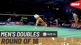 【Video】Takuro HOKI／Yugo KOBAYASHI VS LEE Yang／WANG Chi-Lin, VICTOR Denmark Open 2021 best 16