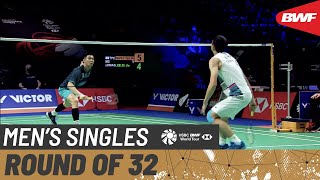 【Video】WANG Tzu Wei VS LEE Zii Jia, VICTOR Denmark Open 2021 best 32