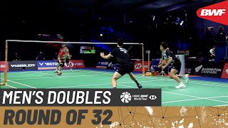 【Video】LEE Yang／WANG Chi-Lin VS GOH V Shem／LOW Juan Shen, VICTOR Denmark Open 2021 best 32