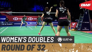 【Video】Puttita SUPAJIRAKUL／Sapsiree TAERATTANACHAI VS Chloe BIRCH／Lauren SMITH, VICTOR Denmark Open 2021 best 32