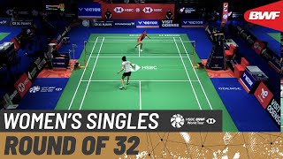 【Video】Se Young AN VS Yvonne LI, VICTOR Denmark Open 2021 best 32
