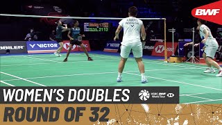 【Video】Greysia POLII／Apriyani RAHAYU VS Pearly Koong Le TAN／Muralitharan THINAAH, VICTOR Denmark Open 2021 best 32
