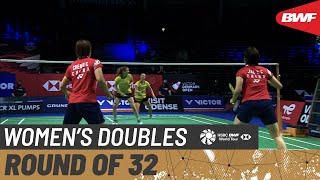 【Video】Amalie MAGELUND／Freja RAVN VS CHEN Qingchen／JIA Yifan, VICTOR Denmark Open 2021 best 32