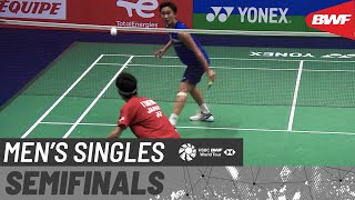 【Video】Kento MOMOTA VS Kanta TSUNEYAMA, YONEX French Open 2021 semifinal