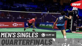 【Video】Kento MOMOTA VS Shesar Hiren RHUSTAVITO, YONEX French Open 2021 quarter finals
