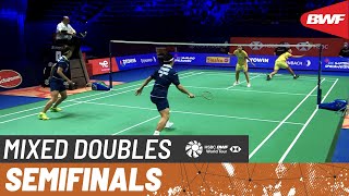 【Video】Dechapol PUAVARANUKROH／Sapsiree TAERATTANACHAI VS Rinov RIVALDY／Pitha Haningtyas MENTARI, Hylo Open 2021  semifinal
