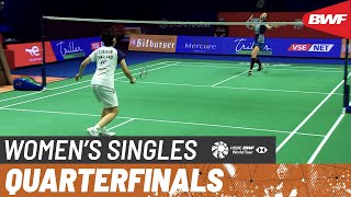 【Video】Line Højmark KJAERSFELDT VS Pattarasuda CHAIWAN, Hylo Open 2021  quarter finals