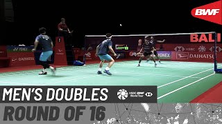 【Video】Muhammad Shohibul FIKRI／Bagas MAULANA VS Sze Fei GOH／Nur IZZUDDIN, Indonesia Masters 2021 best 16