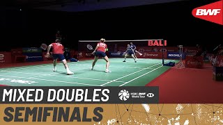 【Video】Yuta WATANABE／Arisa HIGASHINO VS Mathias CHRISTIANSEN／Alexandra BØJE, Indonesia Open 2021 semifinal