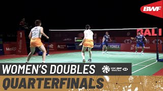 【Video】Mayu MATSUMOTO／Ayako SAKURAMOTO VS Greysia POLII／Apriyani RAHAYU, Indonesia Open 2021 quarter finals