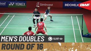 【Video】LEE Yang／WANG Chi-Lin VS Sze Fei GOH／Nur IZZUDDIN, Indonesia Open 2021 best 16