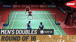 【Video】Mahiro KANEKO／Yunosuke KUBOTA VS Kim ASTRUP／Anders Skaarup RASMUSSEN, Indonesia Open 2021 best 16